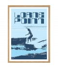 Retro Print | Surf Lorne Point | Australia